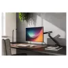 Monitor mount DIGITUS Single design for up to 35 inch screens, clamp, 10 kg, VESA 75x75–100x100, tilt -45–90°