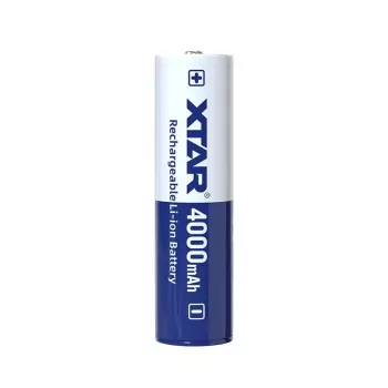 Rechargeable lithium-ion battery XTAR 18650-4000 3.6V 4000mAh, 69.2 mm × 18 mm, 1 pc
