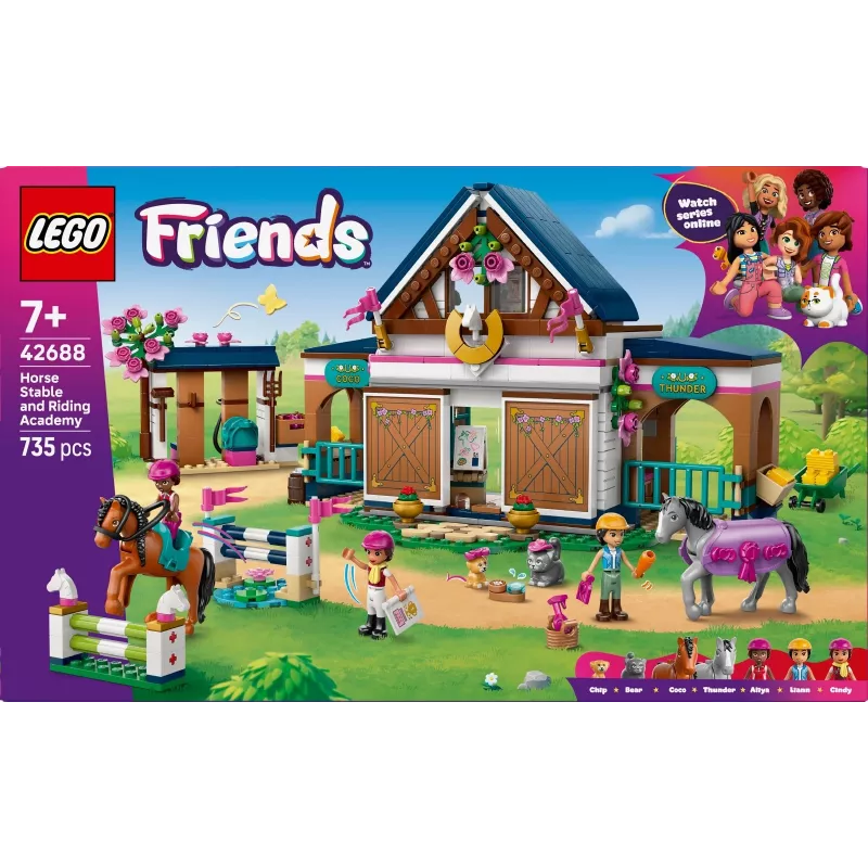 Blocks Friends 42688 Horse Stable and Riding Academy