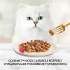 Wet cat food Gourmet (Purina) Gold 85 g — adult, beef & chicken