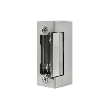 Electromagnetic lock QOLTEC 52459 12V symmetrical with memory and lock