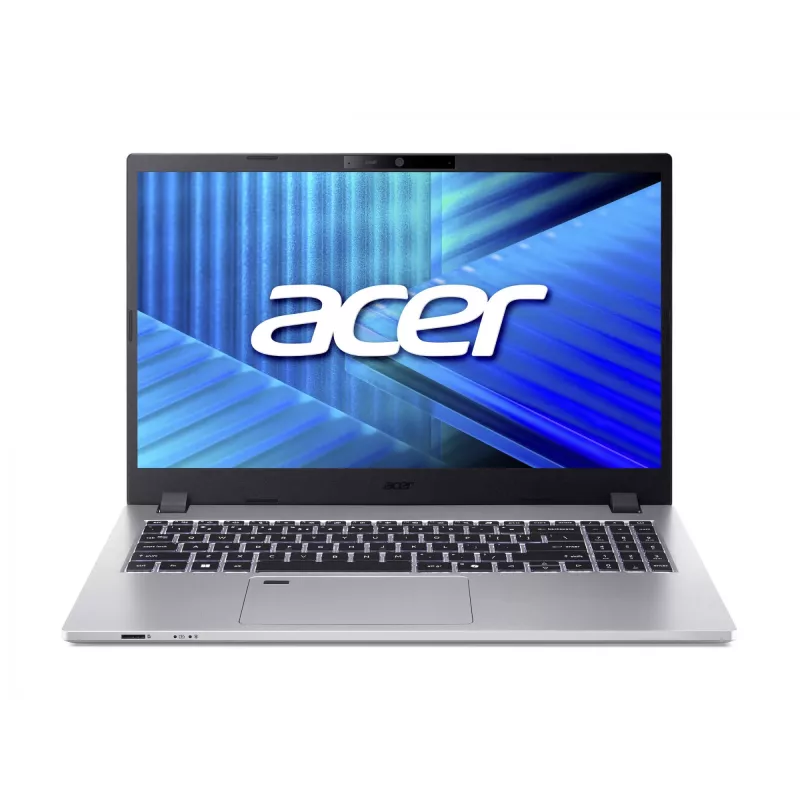 Laptop Acer TravelMate P2 TMP215-55 Intel Core Ultra 5 225U, 15.6 inch FHD, 16GB DDR5, 512GB SSD, Windows 11 Pro, Silver