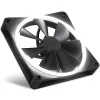 Case fan NZXT F140 RGB 14 cm Black, 500–1800 RPM, Fluid Dynamic Bearing, 4-pin, 18 LEDs