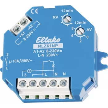 Eltako Nachlaufschalter Flush-Mount, installation 230 V NLZ61NP-UC (NLZ61NP-UC)
