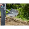 Gardena 17012-20 - Drainage Scoop - Steel - Black - D-shaped - monochrome