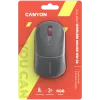 Canyon MW-22 2in1 RGB wireless mouse - Grey - Bluetooth/RF - 1.600 dpi - rechargeable