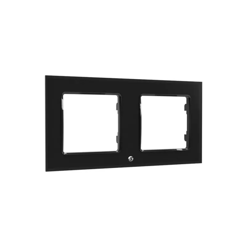 Shelly WF2 Black Smart Switch Screwless Design Compatibility Shelly Wall Switch