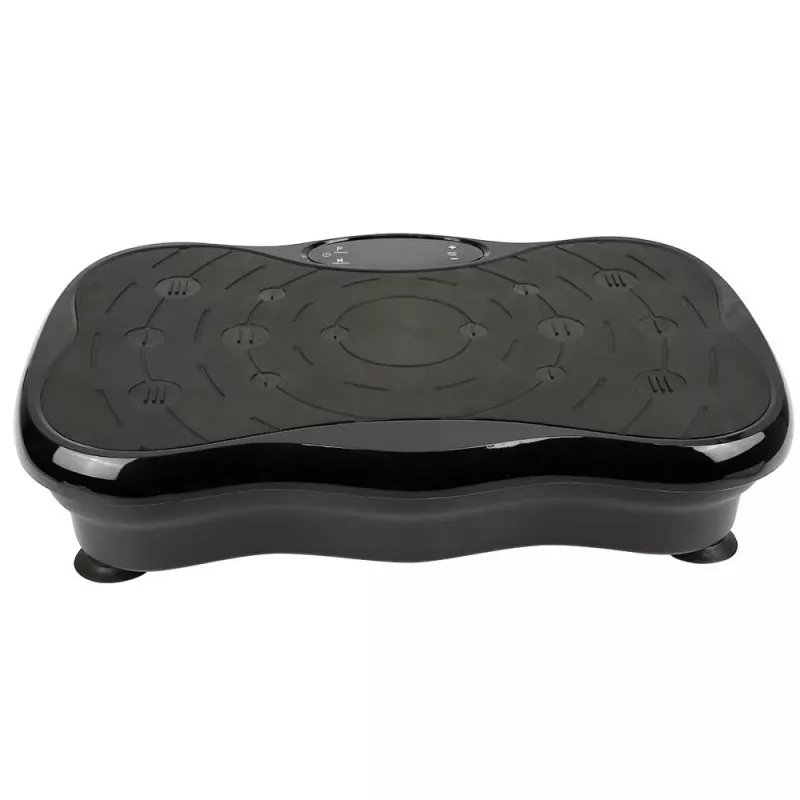 Extralink Vibration Platform for Exercise Fitness Moonwalk Spinmove Black