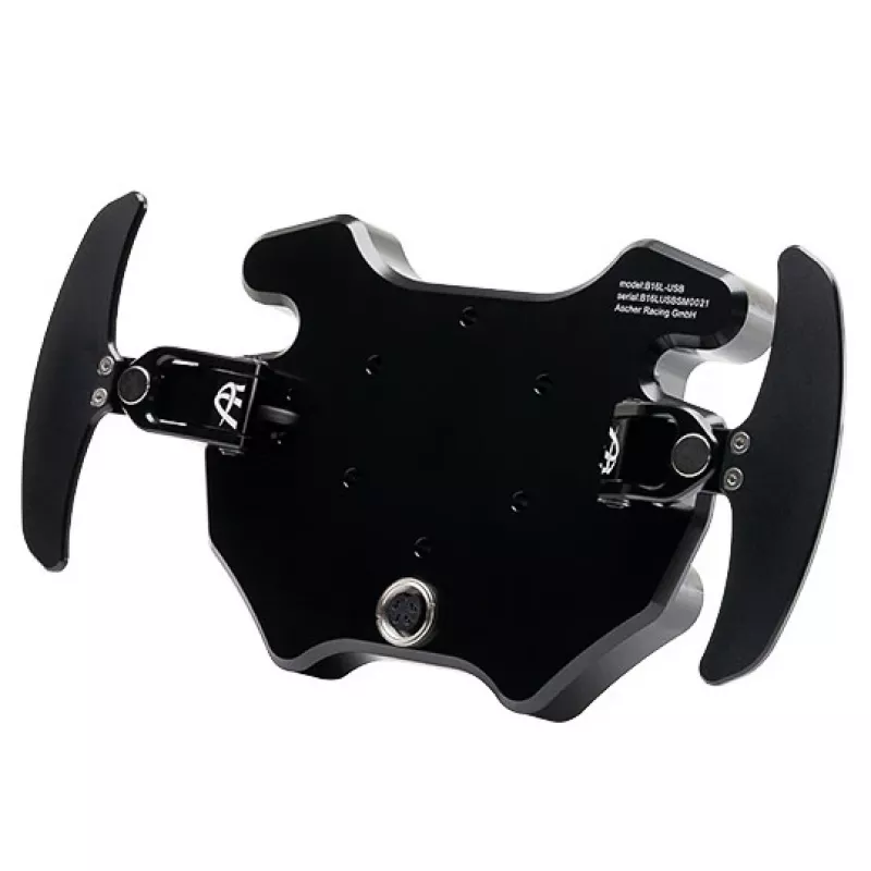 Button Plate Ascher Racing B16L-USB for Racing Simulators, 12 Inputs, USB, high compatibility