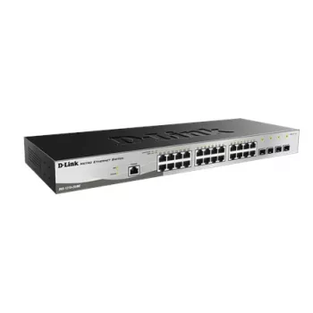 D-Link DGS-1210-28/ME/E network switch Managed L2+ Gigabit Ethernet (10/100/1000) 1U Black, Grey