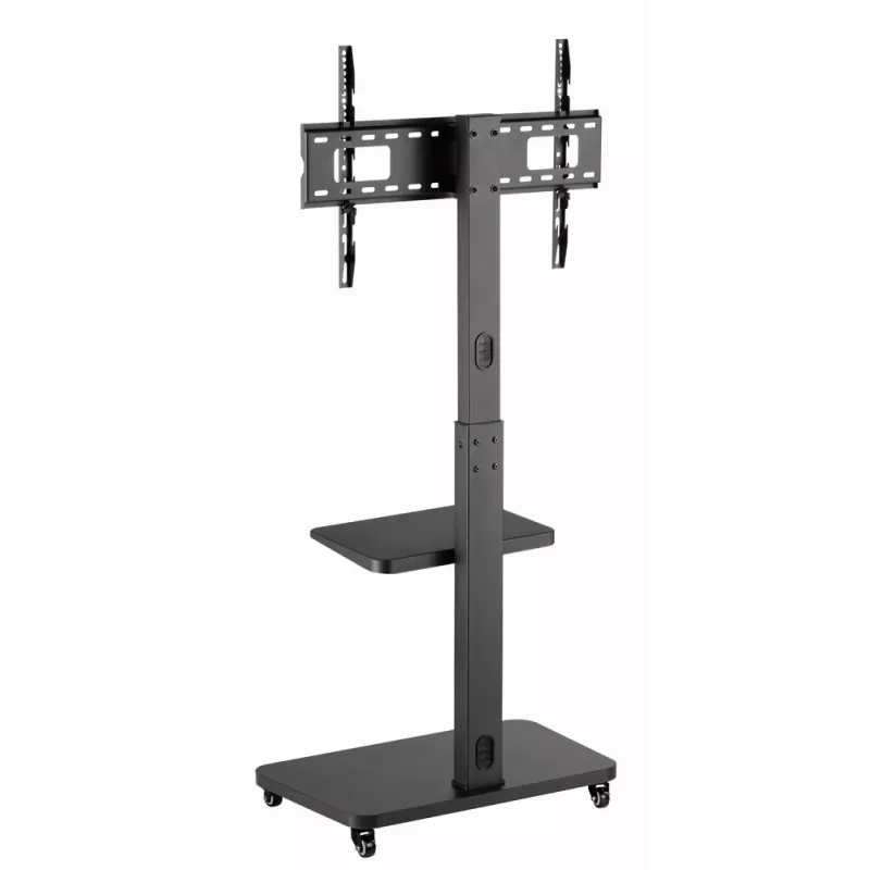Gembird TVS-75S-02 TV floor stand with caster wheels, 37 - 75, black