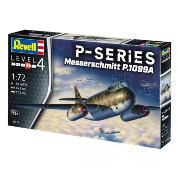 Plastic model aircraft REVELL Messerschmitt P.1099A-P-SER scale 1/72