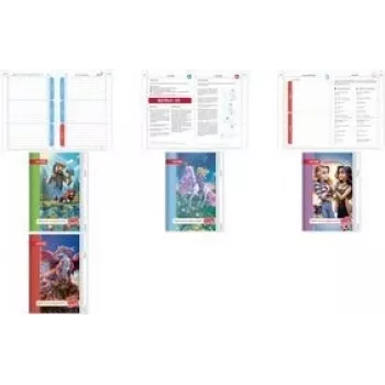 Notebook ROTH Magische Einhornreiterin A5, lined, 104 sheets