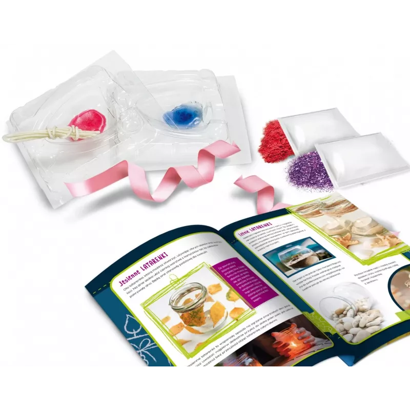 Educational science kit Liscianigiochi “I'm a Genius” Candle Manufacture 304-PL10208 – hands-on candle-making experiments