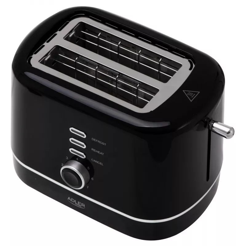Adler AD 3224b Toaster with rack 7 browning levels black