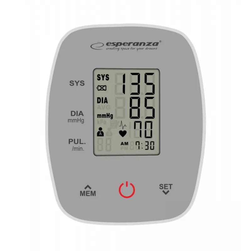 Esperanza ECB007 upper arm blood pressure monitor