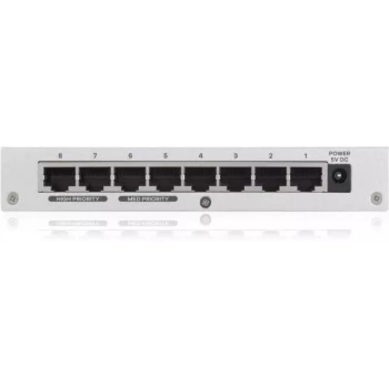 Zyxel GS-108B V3 Unmanaged L2+ Gigabit Ethernet (10/100/1000) Silver