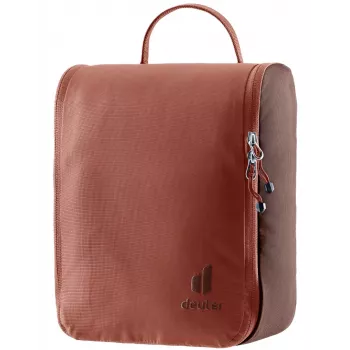 Toiletry Bag DEUTER Wash Center II — travel wash kit, color caspia/raisin