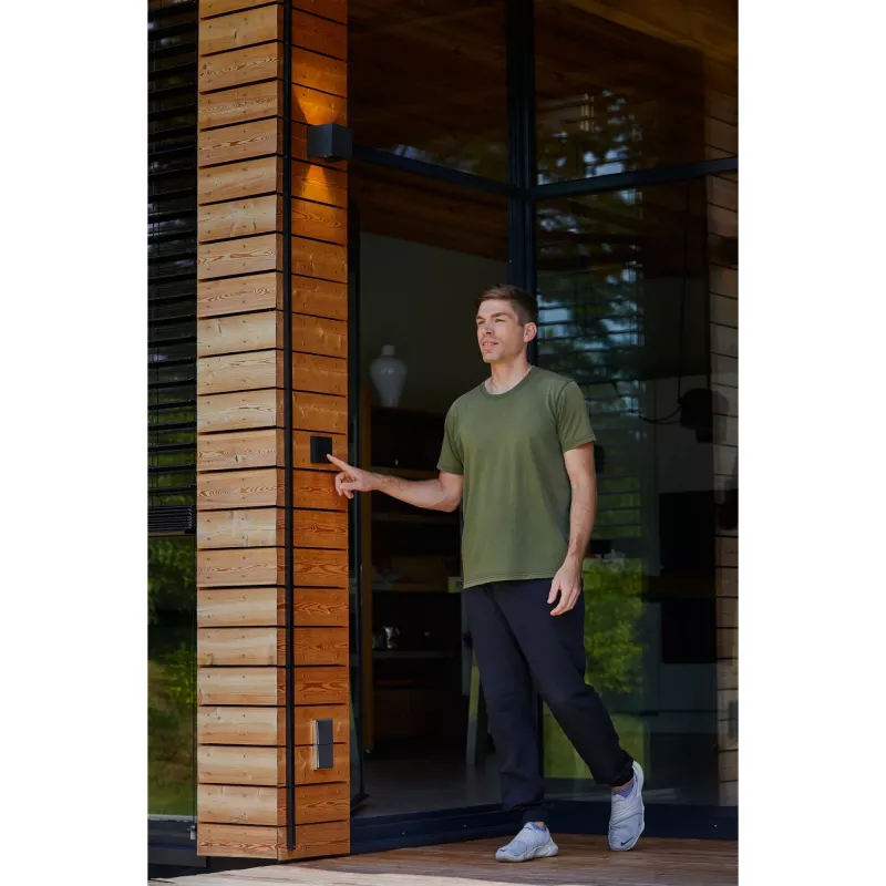 Light Switch Senic Friends of Hue Polycarbonate Black Wireless Lever