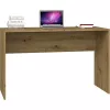 Computer desk top e shop BIURKO PLUS ARTISAN, straight rectangular top, particle board, 1200×500×760 mm, oak colour