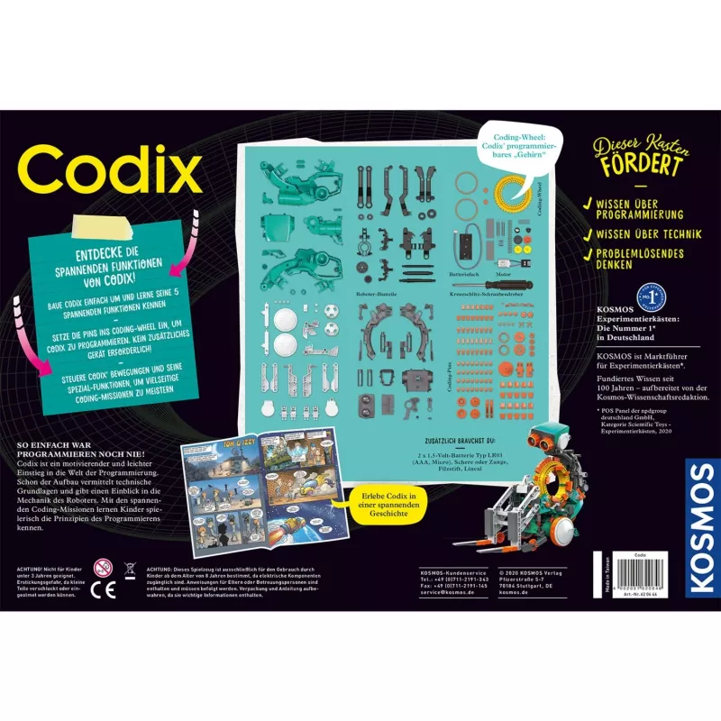 Kosmos Codix, Building set, 8 yr(s)