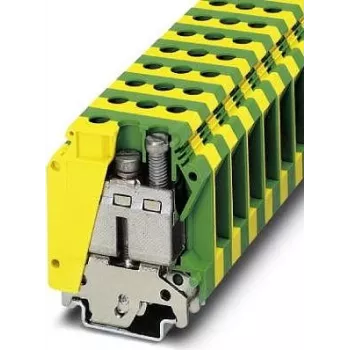 Phoenix Contact Protective Earth Terminal Block USLKG35 Green-Yellow 25 pc(s) (0444019)