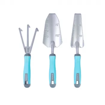 Garden tool set Extralink 3-piece — shovel, trowel, hand rake