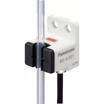Flow sensor Panasonic BE-A301P, operating voltage 5–24 V DC, dimensions 20×15.5×16.5 mm