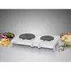 Sealed Plate Hob Rommelsbacher THS 2590, 2 Zones, Rotary Control