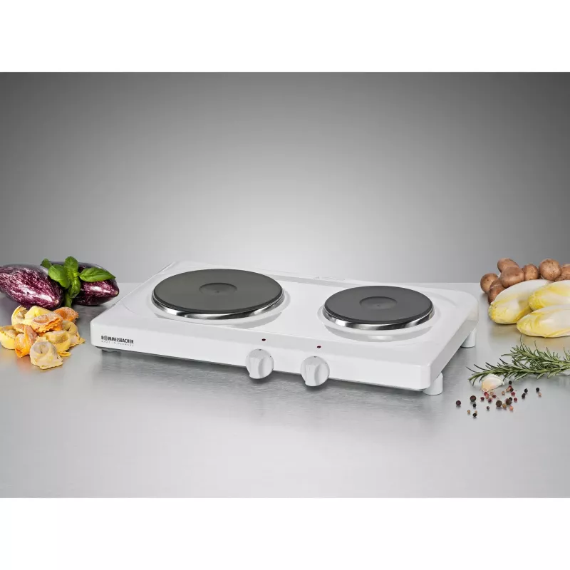 Sealed Plate Hob Rommelsbacher THS 2590, 2 Zones, Rotary Control