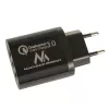 USB wall charger MACLEAN MCE479B — 3x USB ports, 18W total output, compact