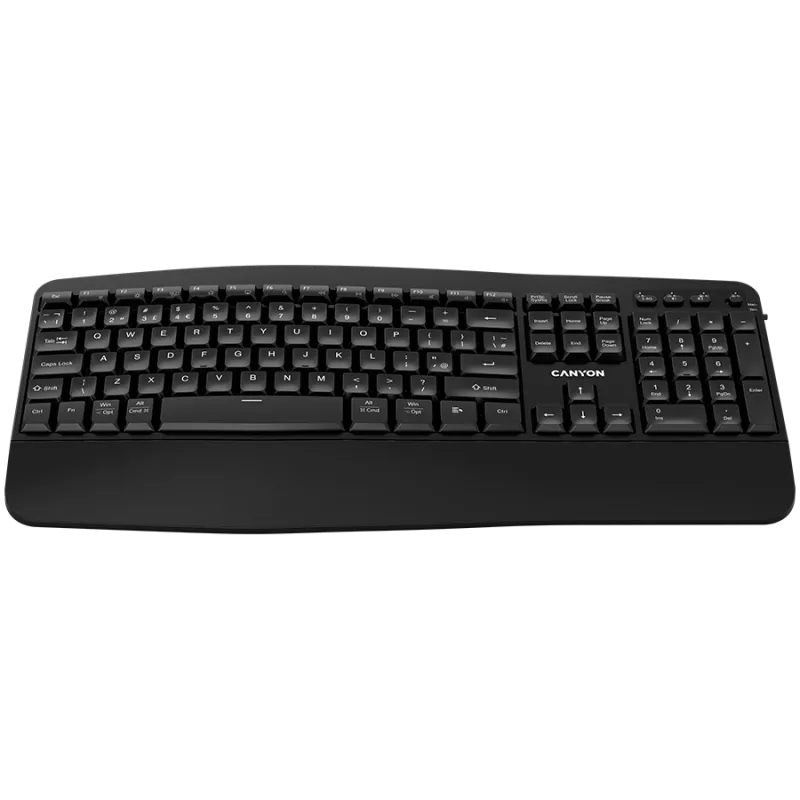 CANYON keyboard HKB-W6 Wireless Black