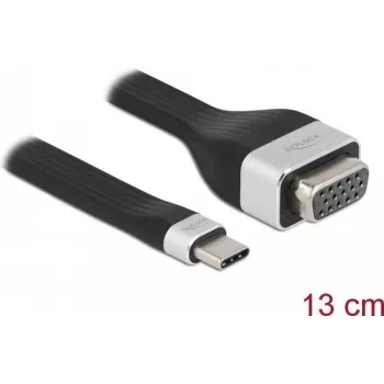 FPC Flat Ribbon Cable DeLOCK USB Type-C to VGA 86730