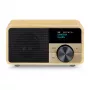 Tabletop Radio Sangean DDR-7 Natural Wood FM AM Bluetooth, wooden cabinet, FM/AM tuner, Bluetooth audio