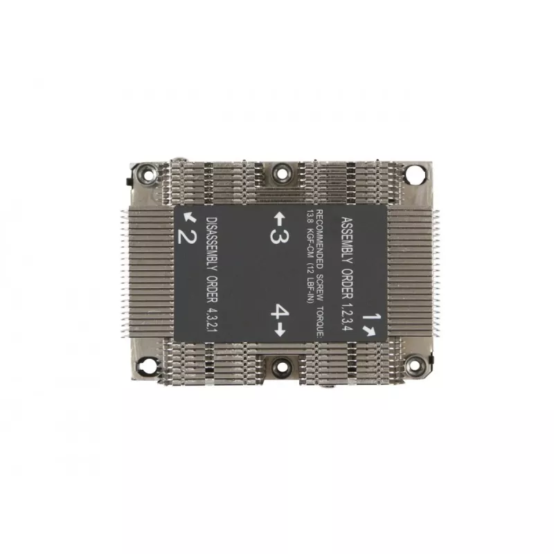 Super Micro Supermicro - Processor Cooler - (for: Socket P) - 2U - for SUPERMICRO X11SPW-CTF, X11SPW-TF (SNK-P0068PS)