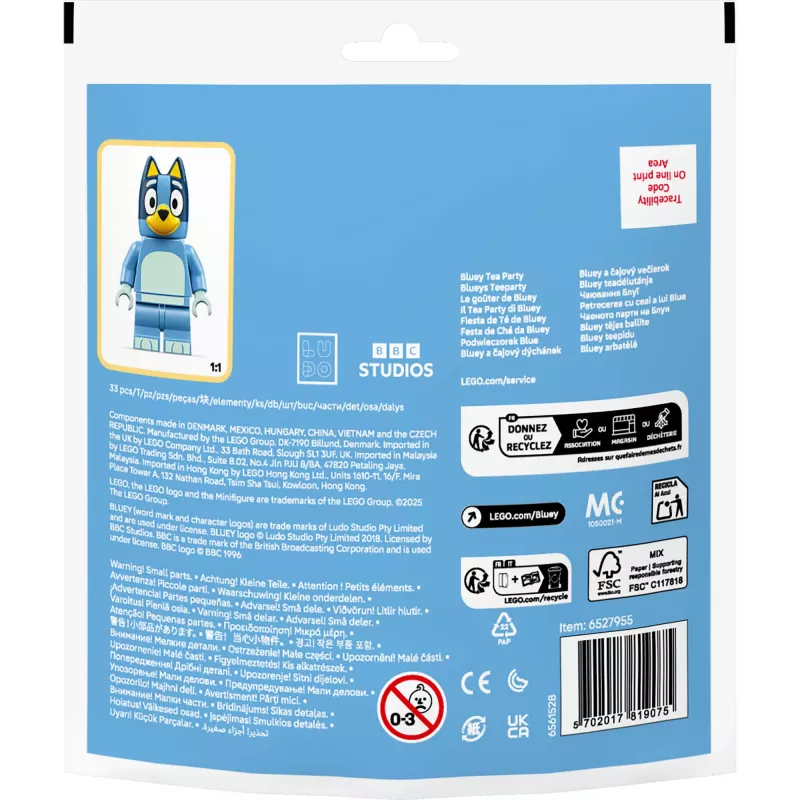 Blocks Bluey 30687 Bluey Tea Party