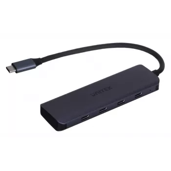 UNITEK uHUB Q4 USB Hub Type-C 5000 Mbit/s Grey