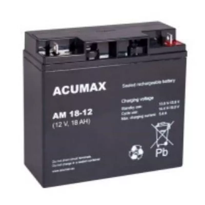 Battery EMU Electronic AM 18-12 VRLA AGM 12 V 18 Ah