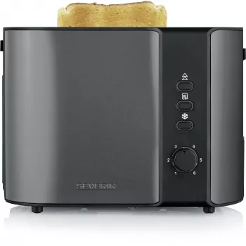 Toaster Severin AT 9573 2 slice 800 W Anthracite Black