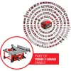 Power X-Change Battery-Table Saw TE-TS 36/210 Li-Solo, 36Volt (2x18V) (Red, without Battery and Charger)