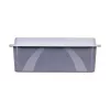 Litter box DIAMENTIQ Bonita grey plastic 571×392×209 mm, 1 kg