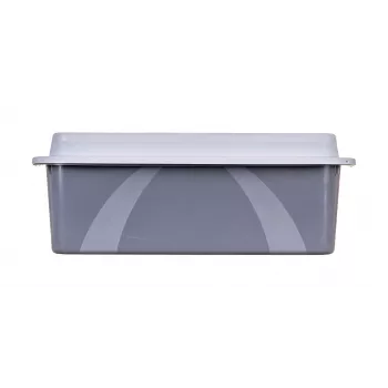Litter box DIAMENTIQ Bonita grey plastic 571×392×209 mm, 1 kg