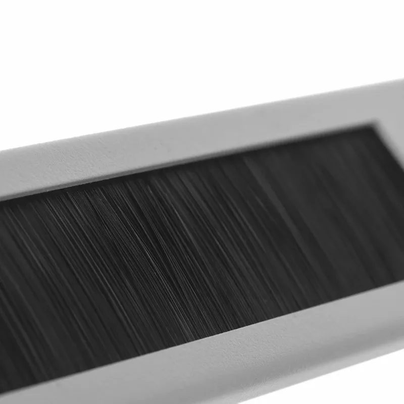 Brush panel LANBERG AK-1101-S 1U 19 inch 482.6×44.2×8.5 mm Grey