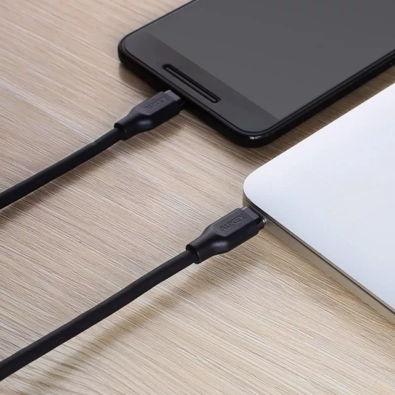 USB-C cable Aukey CB-CC1P 1 m, 60W PD, USB-C to USB-C
