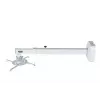 Wall mount AVTEK WallMount Next 1200 — steel, white, telescopic, 360° swivel, tilt ±42°, max load 20 kg