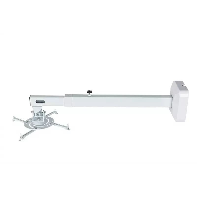 Wall mount AVTEK WallMount Next 1200 — steel, white, telescopic, 360° swivel, tilt ±42°, max load 20 kg