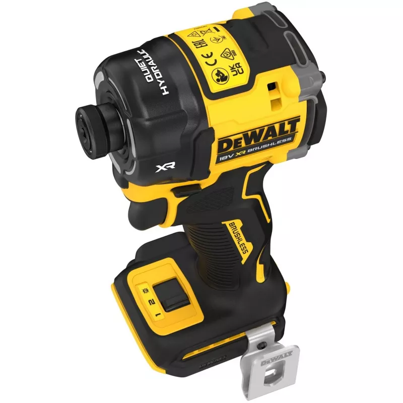 Screw gun DeWalt DCF870NT-XJ, 18V Li-Ion, 56 N·m, 1/4 inch chuck, pistol handle, 100 mm length