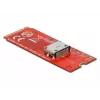 M.2 Key M to 1 x OCuLink SFF-8612 Converter DeLOCK 64106