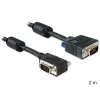 SVGA Cable DeLOCK 83173 2m VGA D-Sub Black