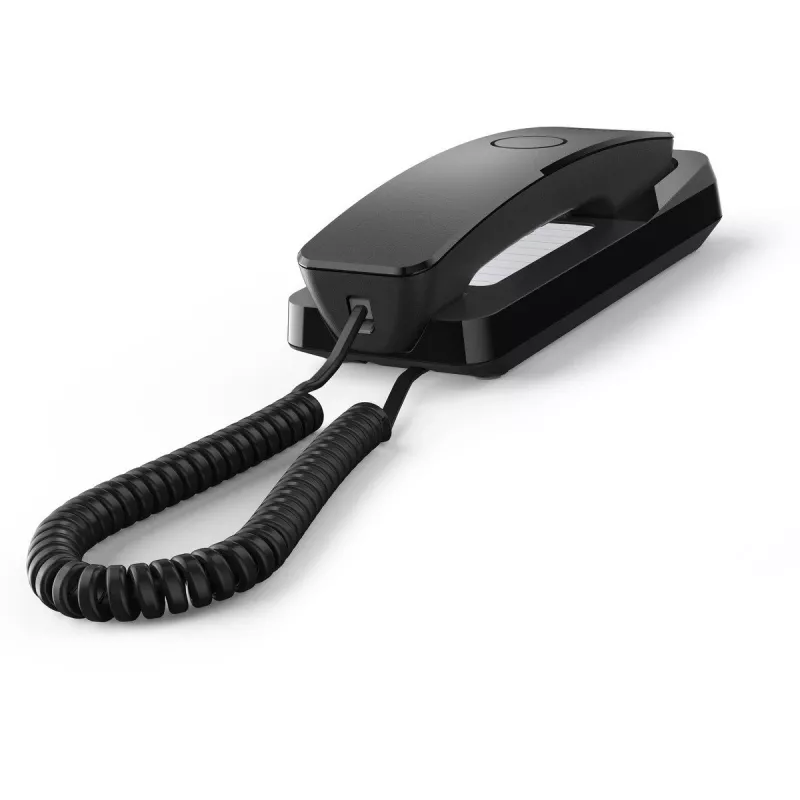 Analog telephone Gigaset DESK 200 Black Wired handset 10 entries